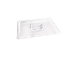 Vogue polycarbonaat 1/2 gastronorm deksel helder