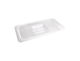 Vogue polycarbonaat 1/3 gastronorm deksel transparant