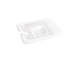 Vogue polycarbonaat deksel met lepeluitsparing GN 1/6