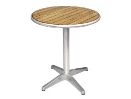 Bolero ronde tafel met essenhouten blad 60cm