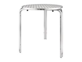 Bolero ronde stapelbare RVS tafel 60cm