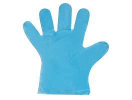 Disposable handschoenen blauw (100 stuks)