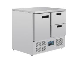 Polar G-serie koelwerkbank 1 deur en 2 laden 240L