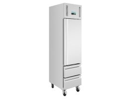 Polar G-serie slanke GN-kastvriezer met 1 deur en 2 laden 180L