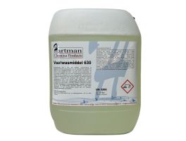 Vaatwas 630 vloeibaar vaatwasmiddel op basis van mild alkalisch en chloor voor vaatwasmachines 2 x 10 Liter