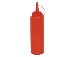 Vogue portioneer knijpfles rood 34cl