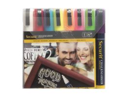 Securit set wisbare krijtstiften 6mm (8 stuks)
